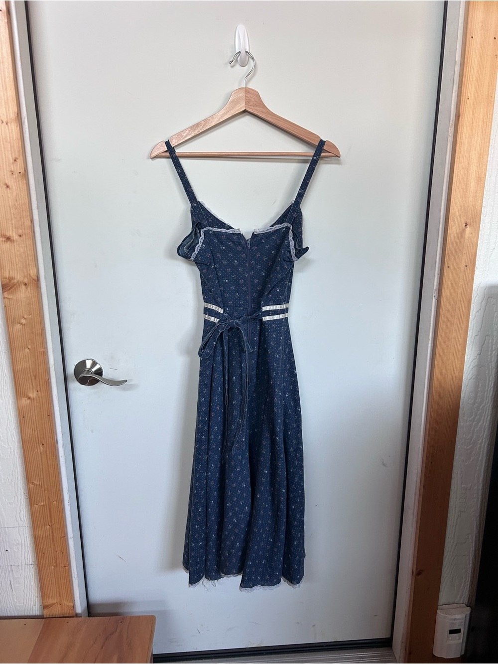Vintage Gunne Sax Calico Prairie Dress by Jessica McClintock - Picture 2 of 5